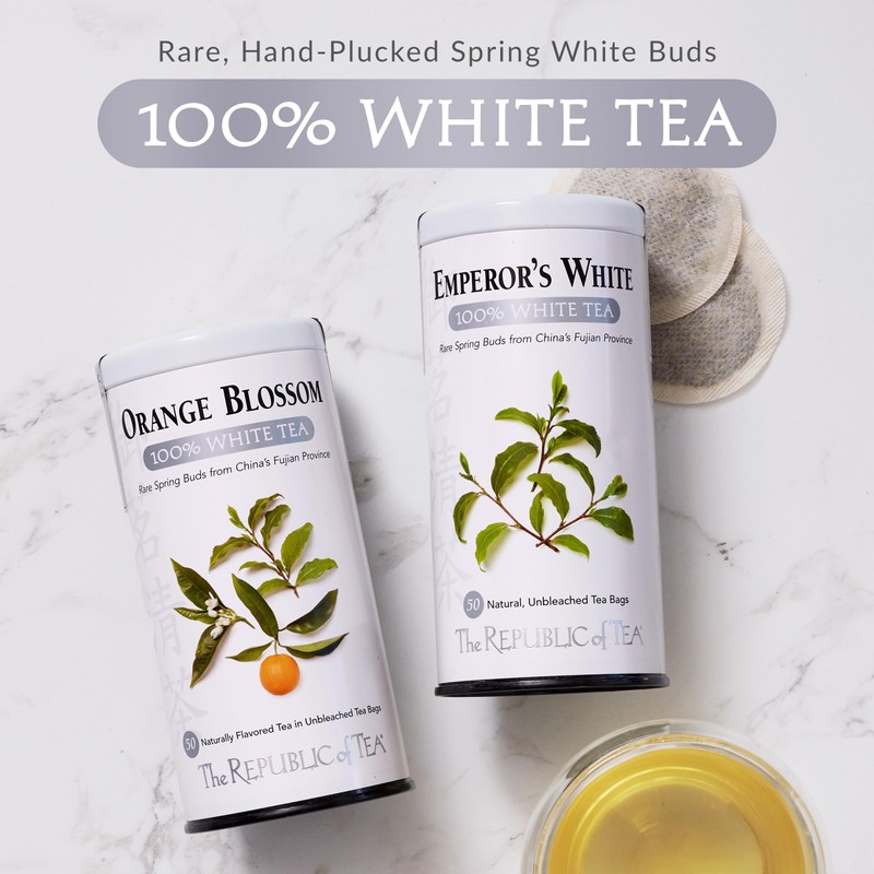 The Republic of Tea – Cucumber Mint 100% White Tea