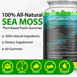 Sea Moss Softgels with Black Seed Oil
