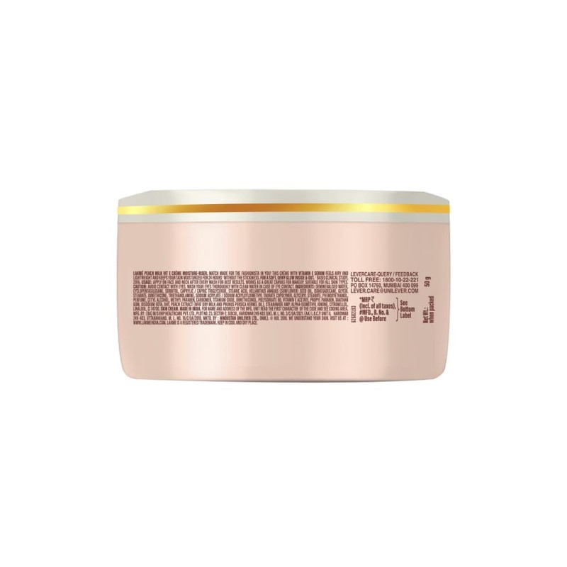 Lakme Peach Milk Soft Crème Moisturizer,Light Weight face cream with