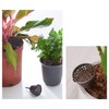 100PCS Plastic Fertilizer Mesh Basket with Lid Planting Fertilizer Net