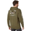 Salty Crew Bruce Hooded Fleece Army M