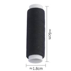 Sew-All Thread, Polyester, Black, 100 m