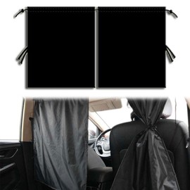 Car Privacy Curtain, Removable Car Rear Privacy Curtain, Car Interior Divider Curtains, Sun Protection, Set Opaque Car Privacy Curtains