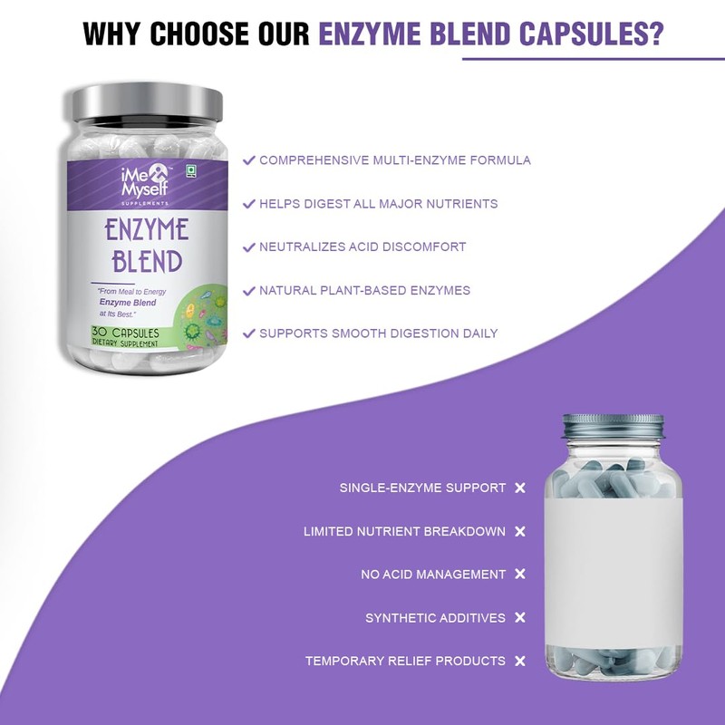 iMeMyself Enzyme Blend | 30 Veg Capsules