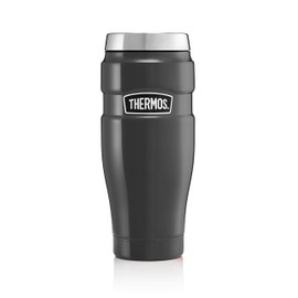 Thermos 105069 Stainless King Travel Tumbler, Gun Metal, 470 ml, 8.3 x 8.3 x 20 cm