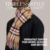 Basic Sense Classic Scottish Tartan Winter Scarf - Super Soft