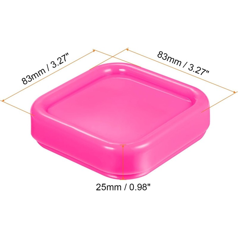 3 Pcs Square Magnetic Pin Cushion Anti Loss Sewing Pin