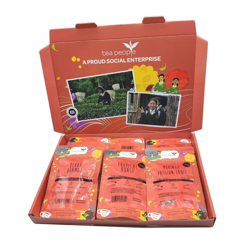 Tea People Fruit Punch - Starter Pack of 6 of