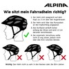 Alpina Panoma 2.0 Bicycle Helmet, black, 52-57 cm