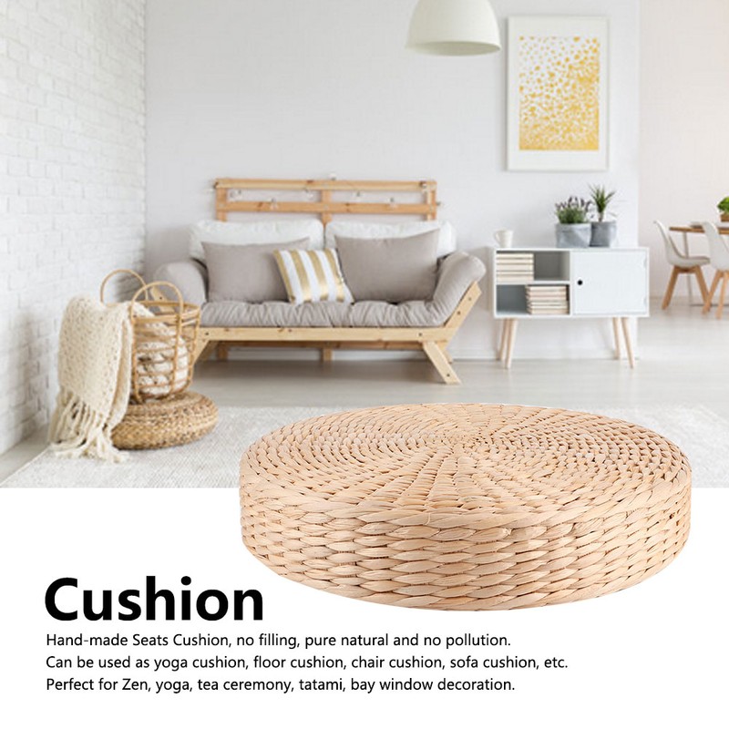 Household Round Thicken Seats Cushion Pouf for Tatami Zen Yoga