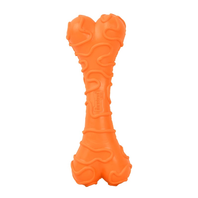 YILANJIN Knochen Geformt Kauspielzeug, Hundespielzeug Intelligenz, Hundespielzeug aus Gummi, Interaktives