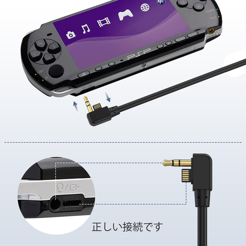 PSP Component AV Cable HDTV Support PSP 3000 / 2000