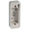 Crabtree 1 Gang Arch Itrave Back Box Moulded White 4005