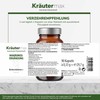 Kräutermax Birch Leaves Plus Capsules, Birch Leaf Extract with Fennel,
