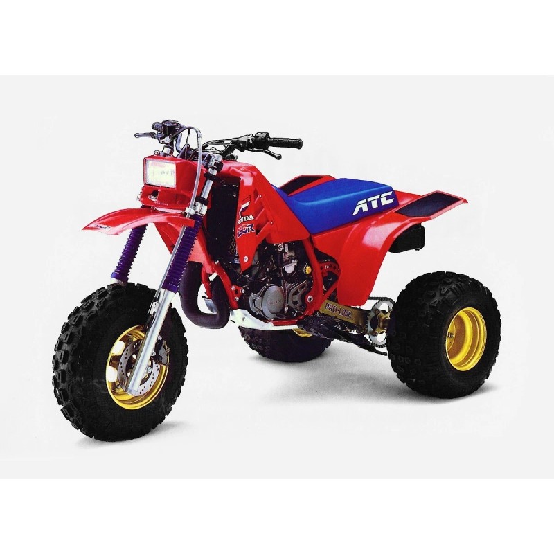 HONDA ATC250R ATC 250R RUBBER FRAME STRAP, GAS TANK SETTING,