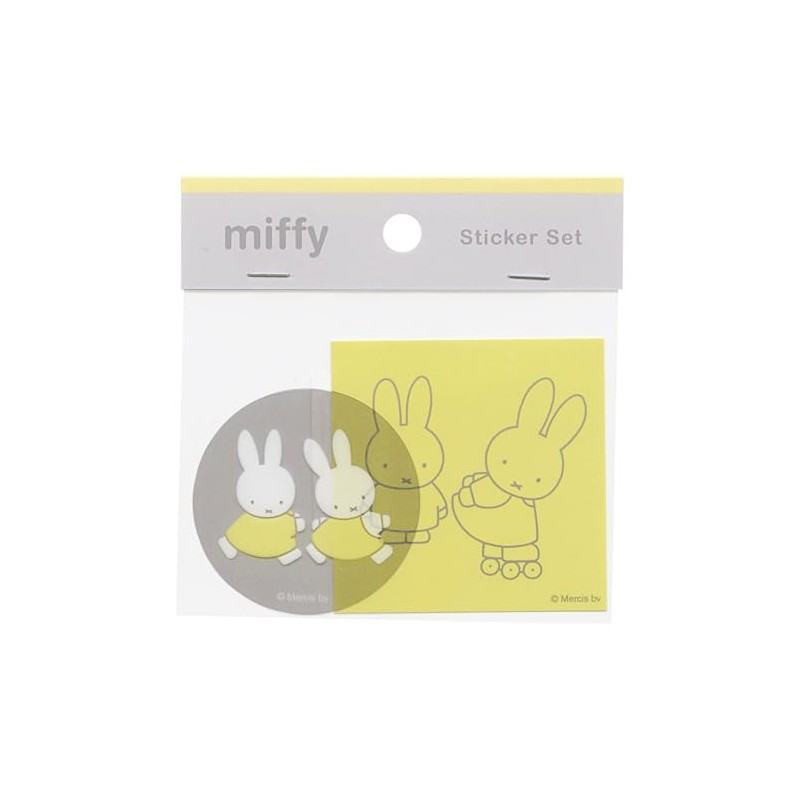 Miffy [Die Cut Sticker] Sticker Set/friend Dick Bruna
