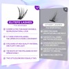 Elitefe Lash Extension Kit DIY Lash Clusters Kit Eyelash Extensions