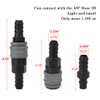 Beduan Quick Disconnect Set, Air Hose Fitting Quick Connect Coupler,