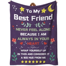 Friends Blanket Friend Birthday Gifts for Women Gifts for Friends Flannel Throw Blanket 50x60 Inch