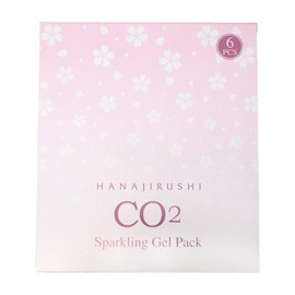 Hanajiru Sparkling Face Gel Pack (10g x 6 Pack)