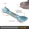 UCO Utility Spork Camping Spoon-Fork-Knife Utensil, 2 Pack