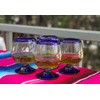 Mexican Hand Blown Glass – Set of 4 Hand Blown