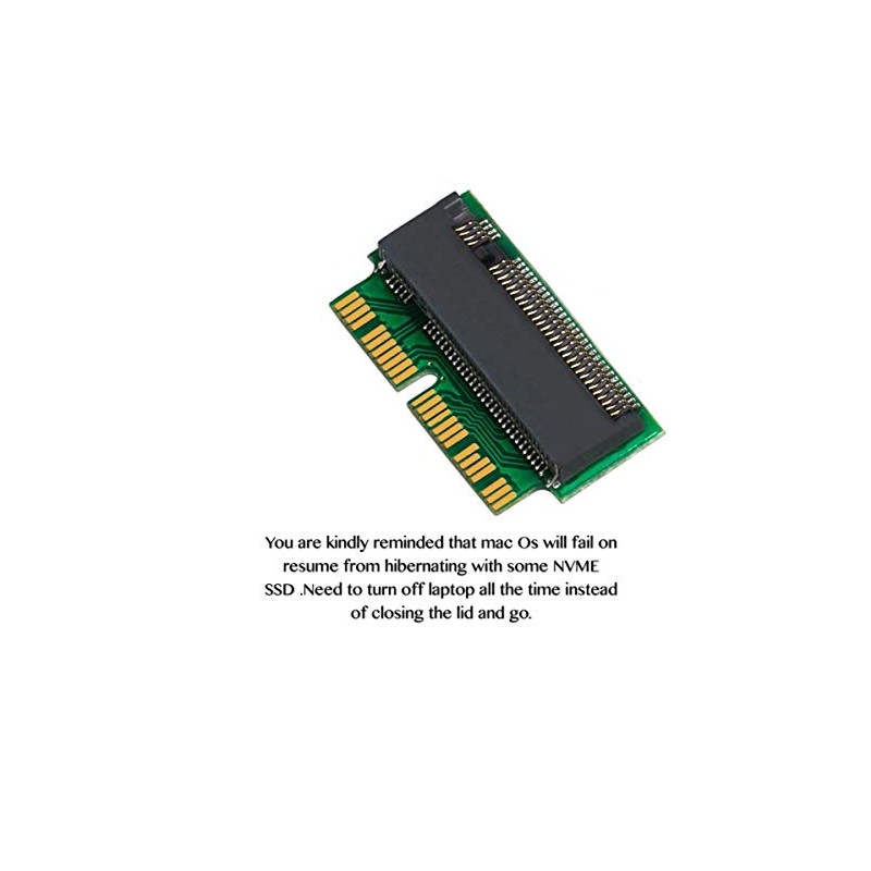 Willhom M.2 NVME SSD Convert Adapter for MacBook Air Pro