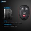 ECCPP fit for 315MHz Keyless Entry Remote Key Fob Buick