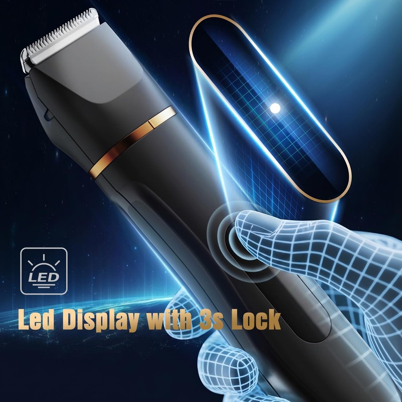 Electric Nose & Body Hair Trimmer for Men – Pubic