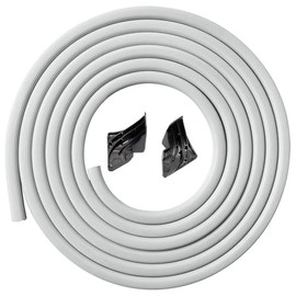 WD08X10057 Dishwasher Door Gasket Seal with Right WD8X227 & Left WD8X228 Tub Corner Baffle – Compatible with GE Dishwasher Air Handler (PS958908, WD08X10014,PS263963,PS263964) –About length 89.37in