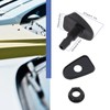 EMSea 4pcs Universal Windscreen Washer Jets Adjustable Fit for Different