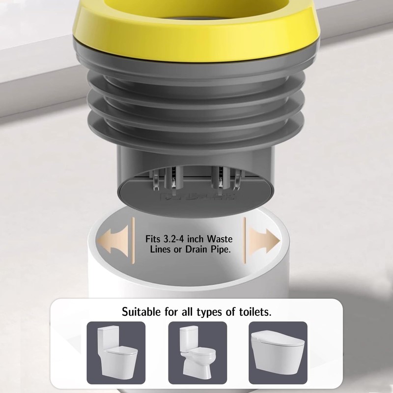 SAMIQU - 2 anillos de cera con válvula de prevención