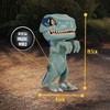 Redstring Jurassic World Blue Chomper Figure with Light in Eyes