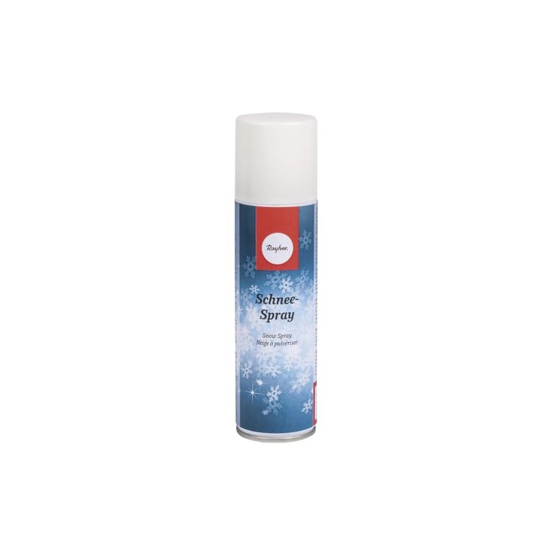 RAYHER - Weihnachtsschnee, styroporgeeignet, Dose 150 ml, ohne FCKW