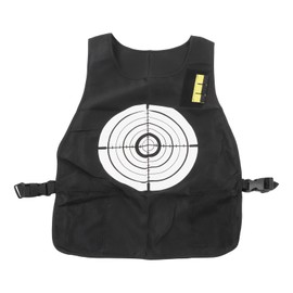 ZASCHMOY Double Sided Water Activated Target Vest with Scoring Game Feature for Water Fight Supplies - Quick Drying Lightweight Vest for Adults and Kids