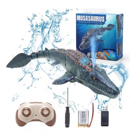 Home Dinosaurio Para Niños Mosasaurus Diving Toys Rc Boat