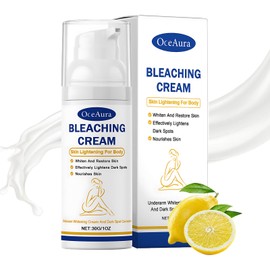 Crema Aclarante Corporal, Aclarador de Piel, Elimina Manchas Oscuras, Hidrata y Nutre, Despigmentante Facial para Partes Privadas, Axilas, Rodillas, Parte Interna de Los Muslos, Áreas Del Bikini