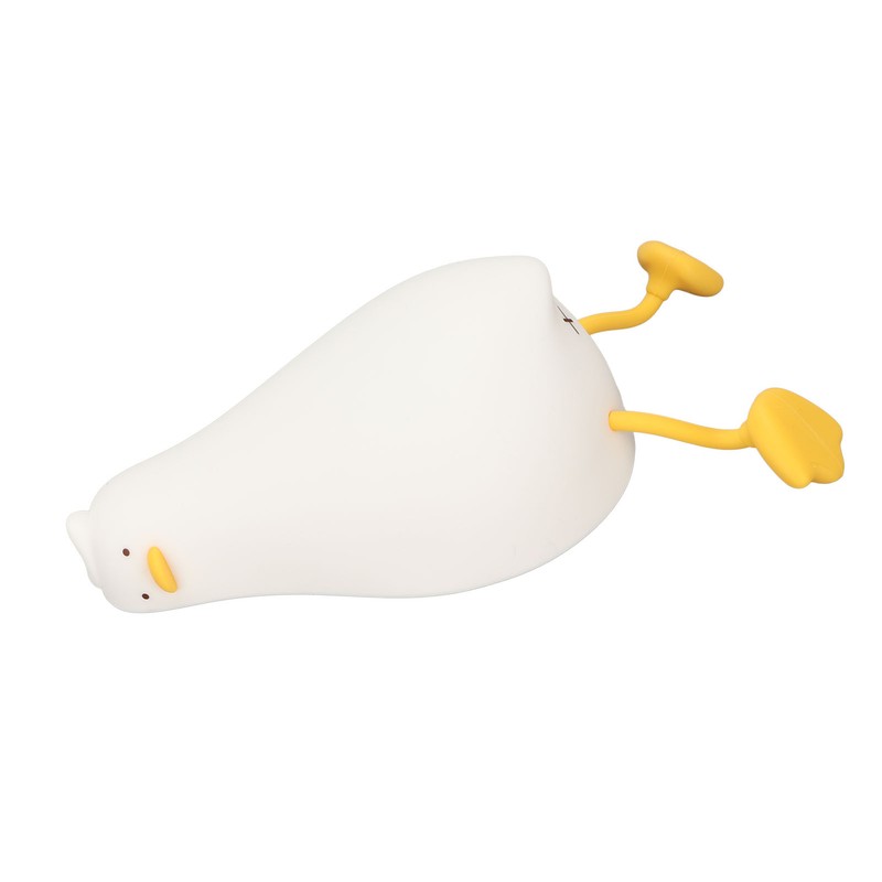Lying Flat Duck Night Light 3 Levels Brightness Cute Warm
