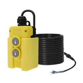 NORJIN 4 Wire Dump Trailer Remote Control Switch for Hydraulic Pump, 12V DC Double Acting Hydraulic Pump Power Supply Unit Remote Controller Truck Lift Gate Tipper Hoist