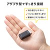 Sanwa Supply AD-HD25VGA HDMI to VGA Adapter (with Audio Output)