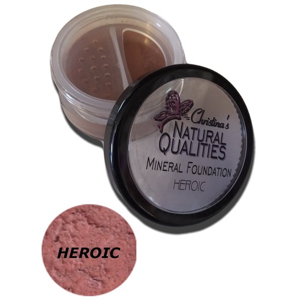 All Natural Mineral Powder Foundation With Botanicals For Women of