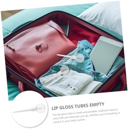 Angoily 6pcs Lollipop Lip Gloss Tube Reusable Lip Balm Containers for Makeup Fun Design Capacity for Women