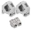 kwmobile Keystone Module and DIN Rail Adapter Set - Fits
