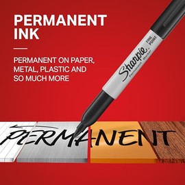 Shapie Fine - Marcador permanente, color verde (paquete de 12)