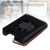 CM5 PWM Fan, Aluminum Alloy Cooling Fan for Compute Module