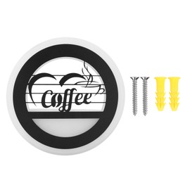 LED Wall Lamp Coffee Pattern Modern Bedside Wall Lamp for Cafe Restaurant Decor