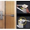 zeng Stainless Steel Automatic Door Closer, Adjustable Spring Closer for