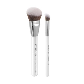 Albeaut Foundation Concealer Makeup Brushes for Liquid Cream Stick,Soft Big Angled Face Brushes Bronzer Contour Nose Eyeshadow Blending Set (189201)