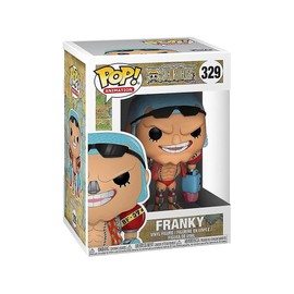 Epic Collectibles Pop Anime: One Piece - Franky Vinyl Figure Bundle with Compatible Funko Box Protector