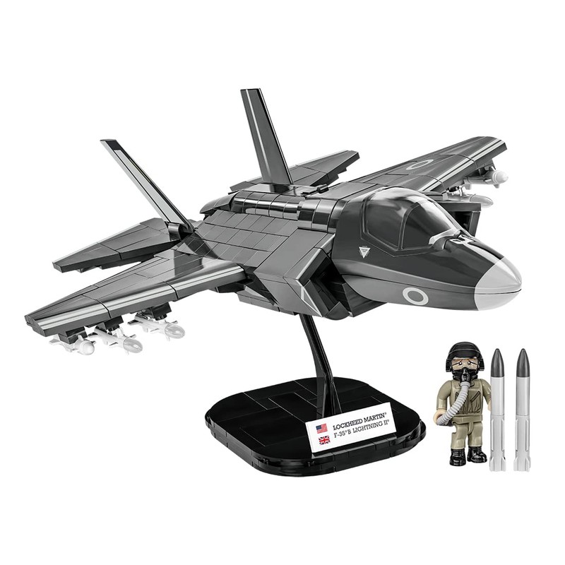 COBI Armed Forces F-35®B Lightning II® (RAF) Jet Plane, Navy